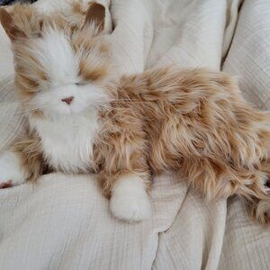 Joy for all Alzhheimers/Dementia Realistic Companion Tabby Cat -Purrs,Moves,Meow